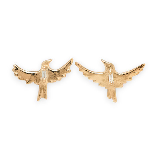 One-Of-A-Kind Avery 4 Bird Studs, Jilian Maddin, tomfoolery