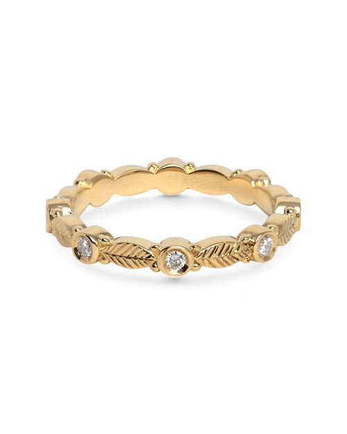 One-Of-A-Kind Rookery Eternity Ring, Jilian Maddin, tomfoolery
