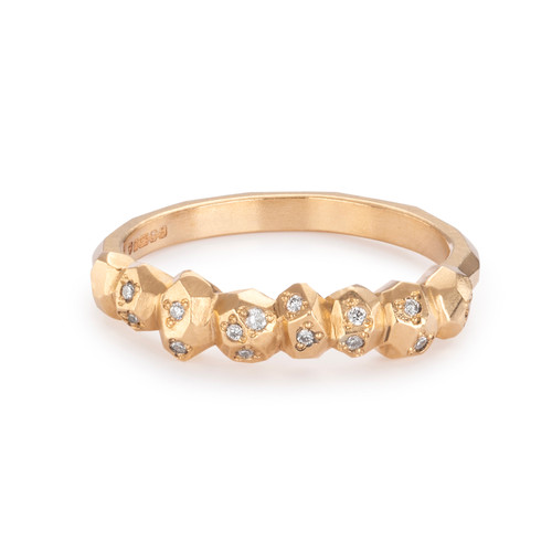 Gea Diamond Half Eternity Band, Maria Manola, tomfoolery
