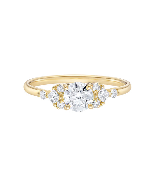 Forin Round Cut Diamond Ring, tf House - Art Echo, tomfoolery