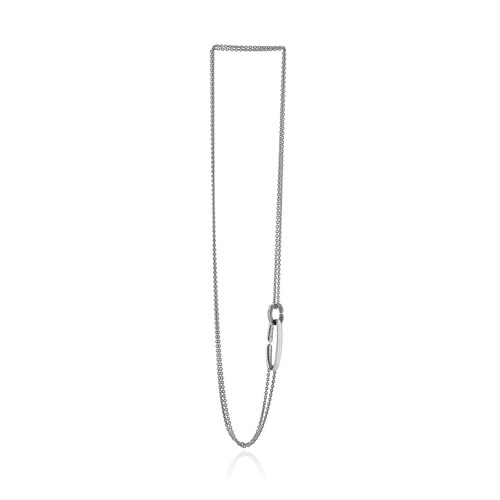 Arkaika Silver Lock Chain Necklace, Dario Scapitta, tomfoolery London