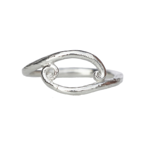 Surf Bay Silver Ring, Alice Clarke, tomfoolery