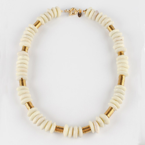 Bianca Beaded Necklace, Maison Monik, tomfoolery London