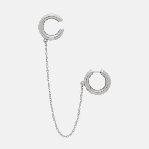 Silver Cuff Chain Set, Alan Crocetti, tomfoolery