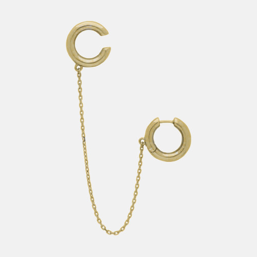 Gold Cuff Chain Set, Alan Crocetti, tomfoolery