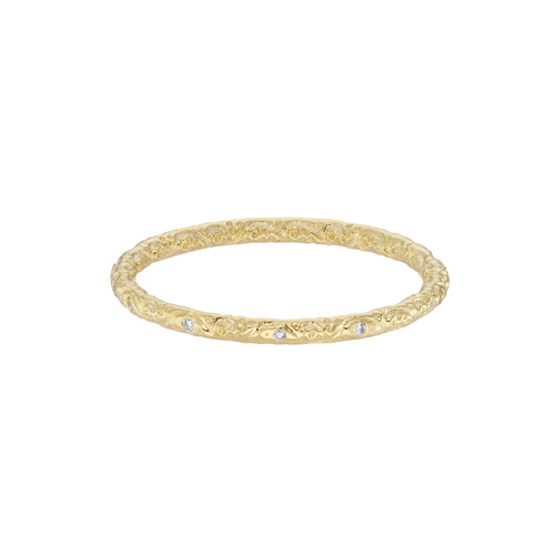 Dala Diamond Engraved Skinny Band, metier by tomfoolery, tomfoolery