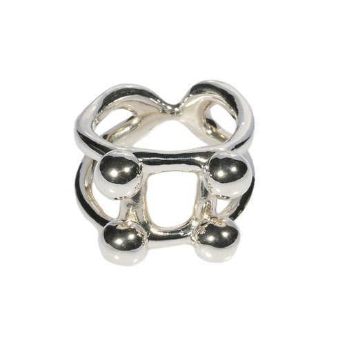 Silver 4 Sphere Ring, KEANE, tomfoolery