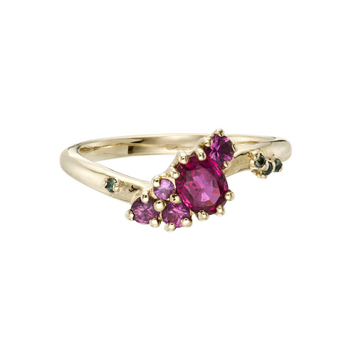 Spring Blossom Art Ring, Irena Chmura, tomfoolery London