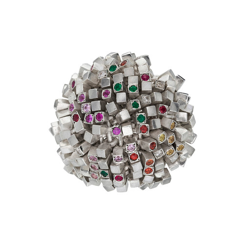 The Meadow Art Ring, Sarah Pulvertaft, tomfoolery London