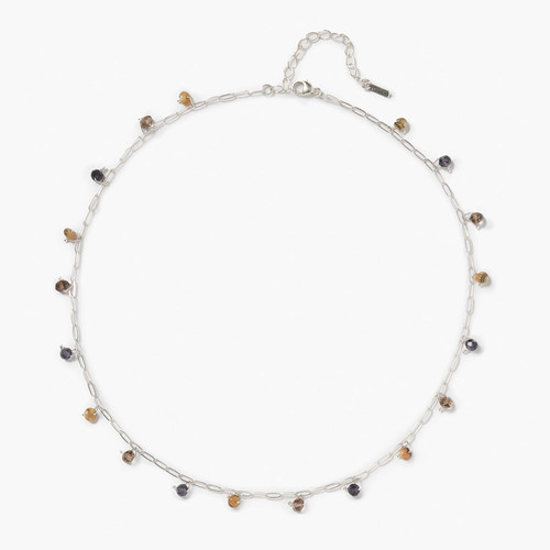 Cayman Multi Silver Necklace, Chan Luu, tomfoolery