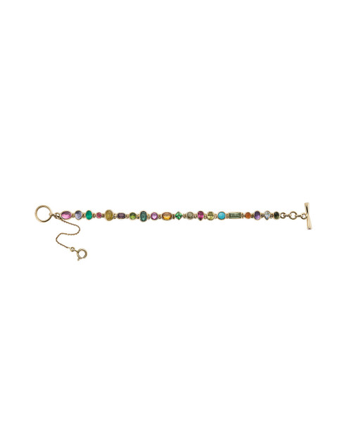 One-Of-A-Kind Souple Multi Gemstone Bracelet, Dorette, tomfoolery