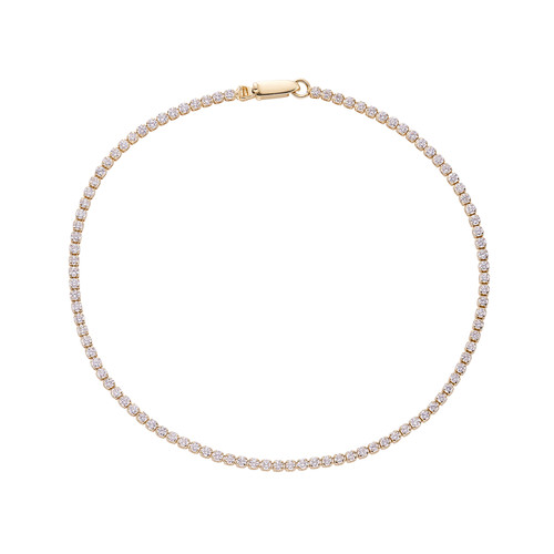 Micro Lab Diamond Tennis Bracelet, Diamonds - By tf, tomfoolery