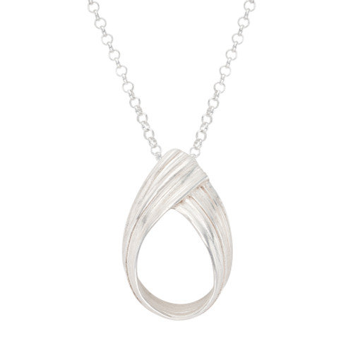 Absolu 'Drop' Silver Pendant, Marion Leboutellier, tomfoolery