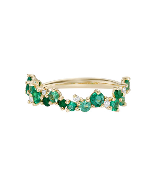 Scatter Emerald Ring, Infinite - By tf, tomfoolery