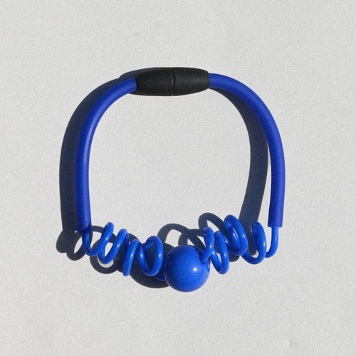 Tournicoti Bracelet in Electric Blue, Samuel Coraux, tomfoolery