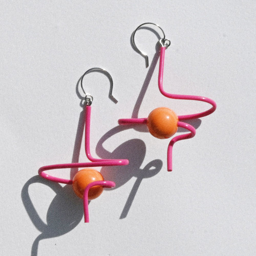 Camille Drop Earrings, Samuel Coraux, tomfoolery