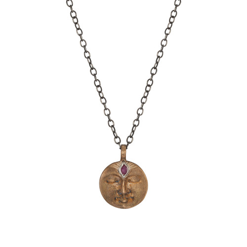 All that Ever Was Ruby Pendant, Franny E, tomfoolery