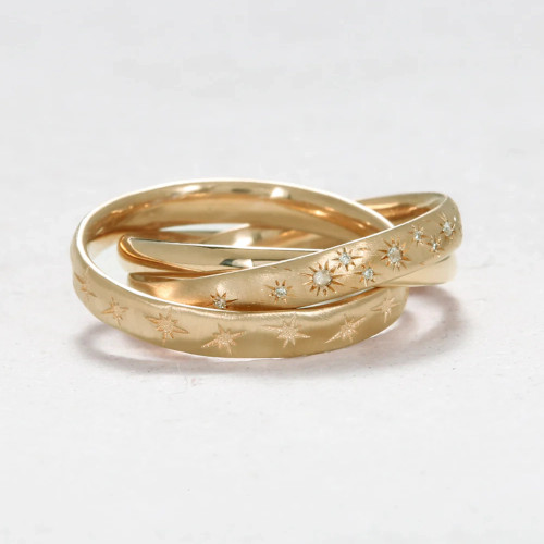 Floating Celestial Diamond Bands, Sirciam, tomfoolery London