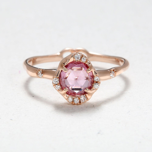 Infinite Love Pink Sapphire Ring, Sirciam, tomfoolery London