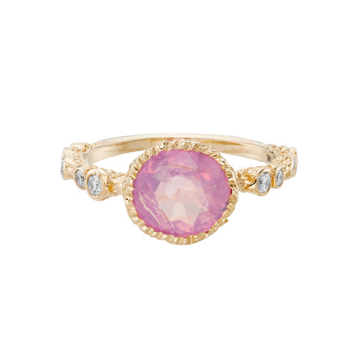 One-Of-A-Kind Pink Sapphire Ring, Vazana, tomfoolery