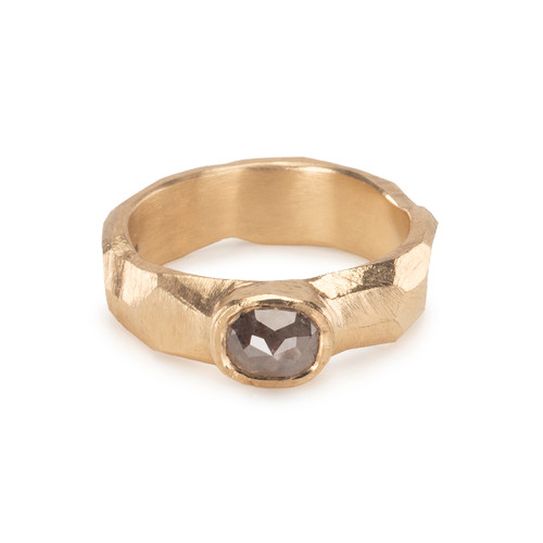One-Of-A-Kind Andes Band with Salt and Pepper Diamond, Maria Manola, tomfoolery