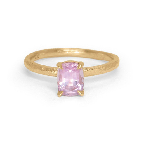 One‑Of‑A‑Kind Pink Sapphire Solitaire Ring, Page Sargisson, tomfoolery