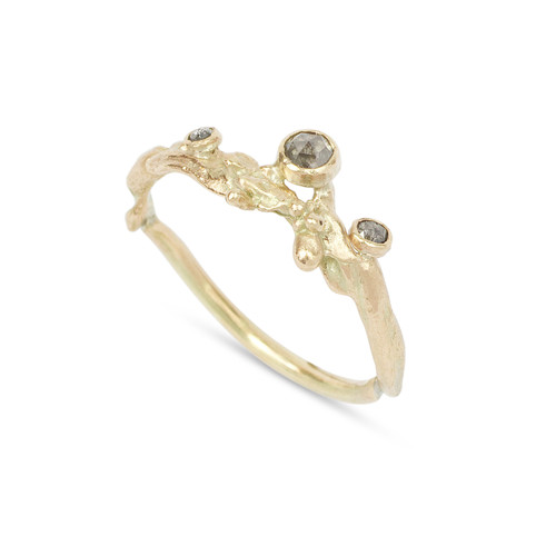 Diamond Lichen Ring, Laura Ngyou, tomfoolery