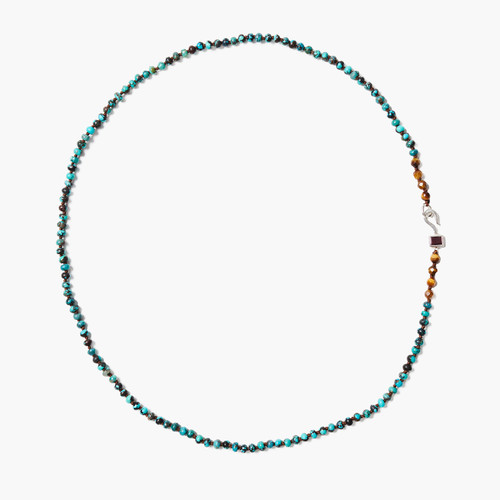 Santos Necklace Dark Turquoise, Chan Luu, tomfoolery