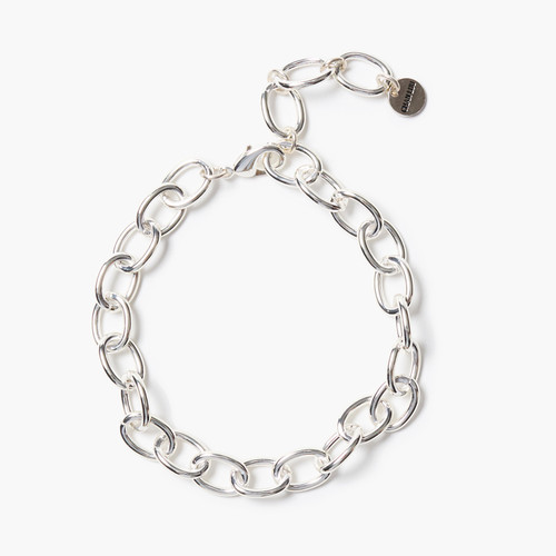 Large Chain Link Anklet Silver, Chan Luu, tomfoolery
