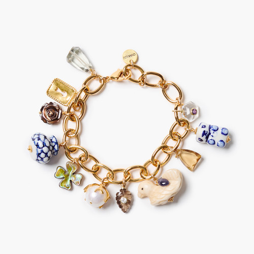 Delft Charm Bracelet Multi, Chan Luu, tomfoolery