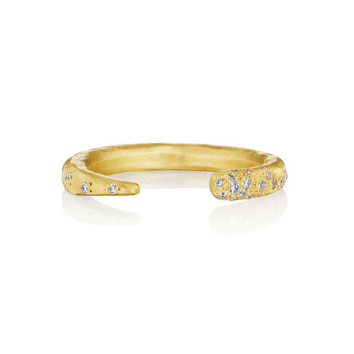 Diamond Open Point Ring, Annie Fensterstock, tomfoolery