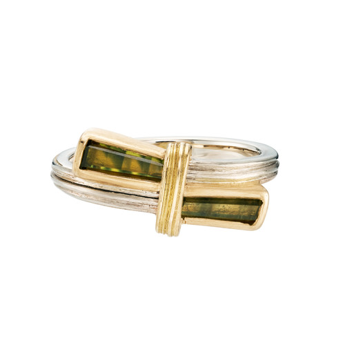 One-Of-A-Kind Sapphire Harmony Ring, Marion Lebouteiller, tomfoolery