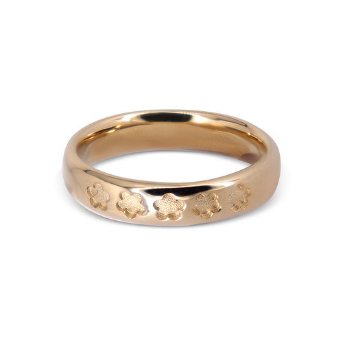 Gold Daisy Chain Ring, Bryony Wong, tomfoolery