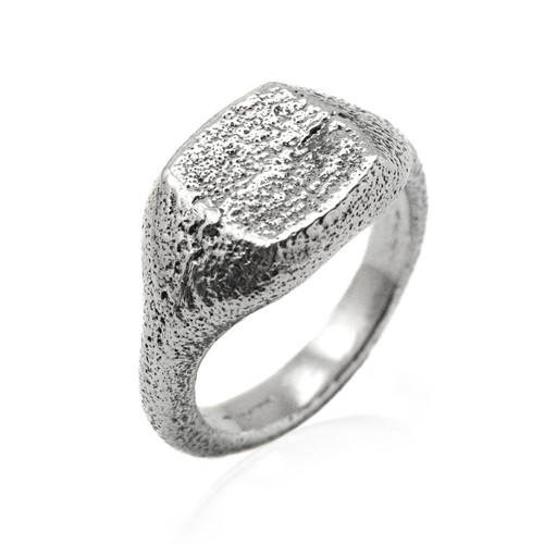 Arkaika Square Signet Ring, Dario Scapitta, tomfoolery London