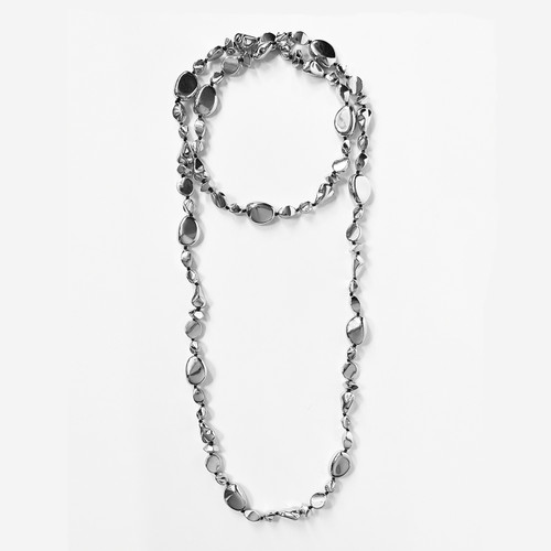 Pebble Beaded Necklace Silver, Loulou de la Falaise, tomfoolery