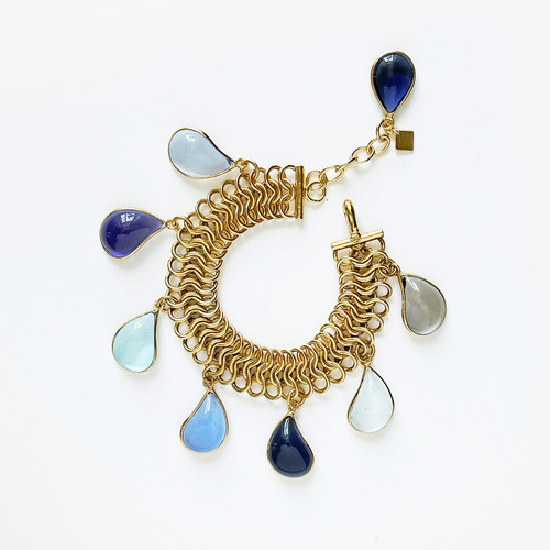 Glass Teardrop Statement Bracelet, Loulou de la Falaise, tomfoolery