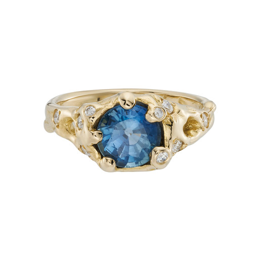 One-Of-A-Kind Sapphire Sea Ring, Kimberlin Brown, tomfoolery