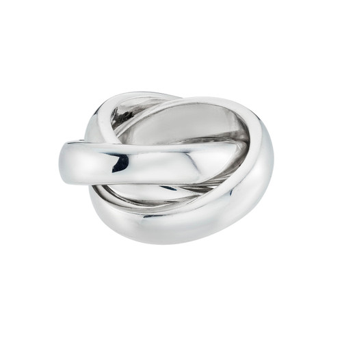 Chunky Interlocking Wedding Ring, BOUND - By tf, tomfoolery
