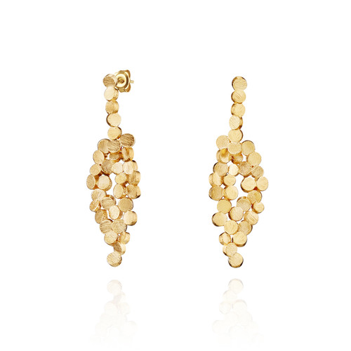 Gold Ordem & Caos Cascade Earrings, Mater, tomfoolery