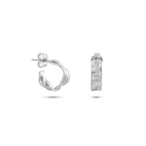 Silver Small Mar Hoops, Mater, tomfoolery