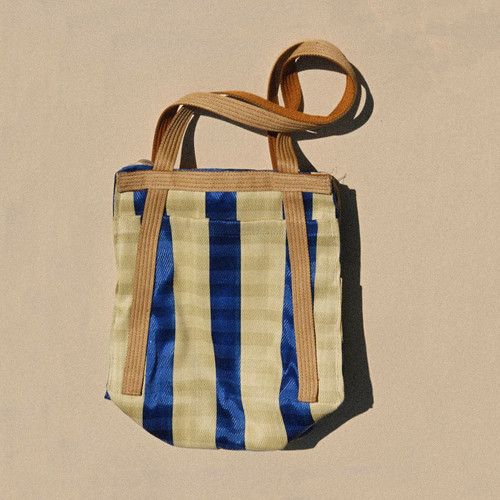 Igloo Cool Bag in Beige Blue, Market, tomfoolery