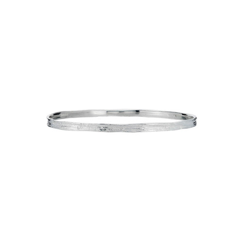 tf Exclusive Silver Oak Bangle, Issy White, tomfoolery