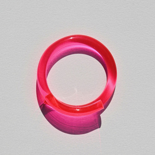 Thin Lucite Bangle Neon Pink, CHOFA, tomfoolery