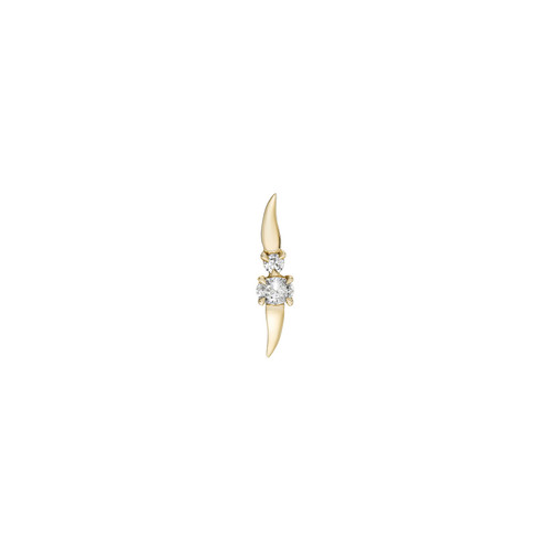 Flicker Diamond Wave Stud, metier by tomfoolery, tomfoolery