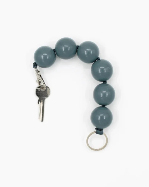Graphite XL Perlen Keychain, Ina Seifart, tomfoolery