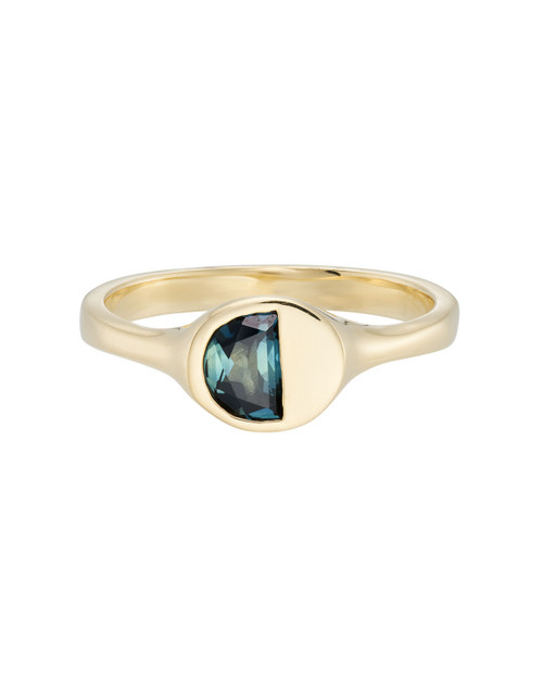 Bicolour Sapphire Skylight Ring, Adeline, tomfoolery