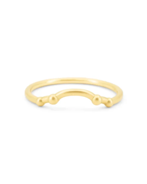 Gold Arching Juliet Band, Erin Cuff, tomfoolery