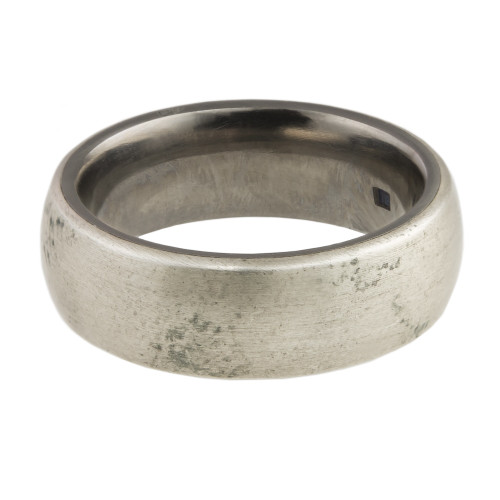Large 5.5mm Titanium Wedding Band