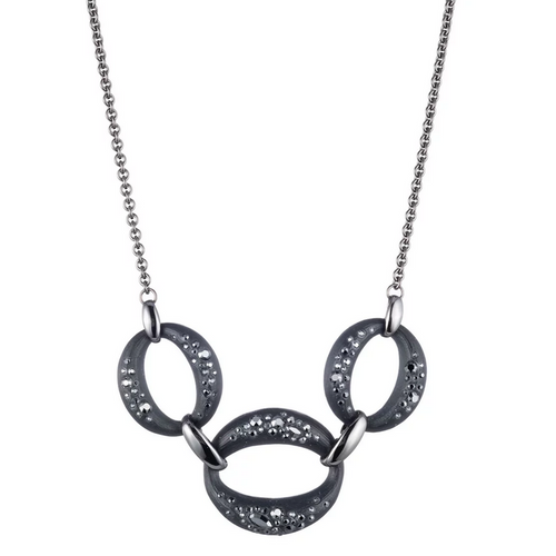 Tomfoolery Alexis Bittar Noir Dust Small Link Necklace