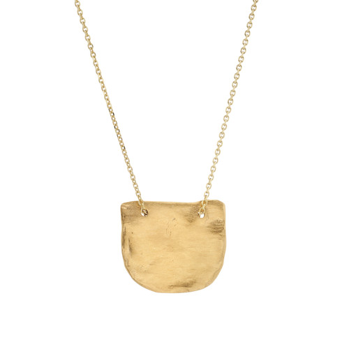 Tomfoolery, Gold Plated Silver Oslo Necklace, Karen Hallam